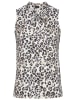 Laura Scott Shirttop in beige-leo-gemustert