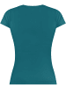 Janice 2 x Damen T-Shirt Nysa in Petrol/Schwarz