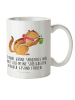 Mr. & Mrs. Panda Kindertasse Eichhörnchen Smoothie mit Spruch in Weiß