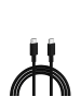 Wisam Teltech Schnellladegerät USB / USB-C 25W + Kabel USB-C USB-C 1m QC