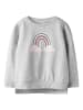 name it Sweatshirt in Light Grey Melange