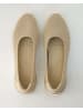 Terry Ballerinas in Beige