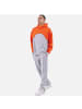 Ossy Homer Jogginganzug Set Jogger Hoodie Oversize Unisex in Orange-Grau