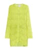 IZIA Damen Long Cardigan in Limette