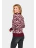 SAINT TROPEZ Strickpullover ZicoSZ Gerade Passform in Burgundy ST Feu