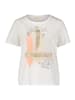 CARTOON Printshirt mit Rundhalsausschnitt in Patch Cream/Gold