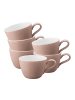 Seltmann Weiden 6er Set Kaffeetassen Life Fashion 240 ml in Posh Rose