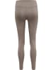 Hummel Hummel Leggings Hmlmt Yoga Damen Schnelltrocknend in DRIFTWOOD