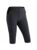 Maier Sports Outdoorhose Latit Capri Vario in Schwarz