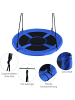 COSTWAY Nestschaukel φ100cm in Blau