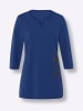 Sieh an! Longshirt in royalblau