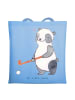 Mr. & Mrs. Panda Tragetasche Panda Hockey spielen ohne Spruch in Sky Blue