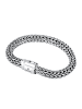 KUZZOI Armband 925 Sterling Silber Twisted in Silber