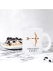 Mr. & Mrs. Panda Tee Tasse Sternzeichen Schütze mit Spruch in Transparent