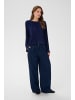 SAINT TROPEZ Langarm-Bluse ZuniSZ Gerade Passform in Eclipse