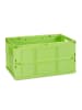 relaxdays Klappbox in Grün - (B)58,5 x (H)31,5 x (T)40 cm