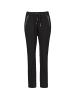 GOLDNER Kurzgröße:  Elegante Joggpants SARA, hoher Bund in schwarz