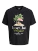 JACK & JONES PLUS T-shirt in Black