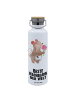 Mr. & Mrs. Panda Trinkflasche Maus Beste Nachbarin der Welt mit ... in Weiß