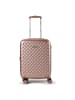 benzi 5823 4 Rollen Kabinentrolley S 53 cm mit Dehnfalte rosa
