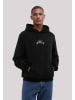 F4NT4STIC Hoodie Los Angeles Bestickt in schwarz