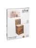 5five Simply Smart Holzkorb für Wäsche ACACIA, 65 l in Braun, 40,3 x 40,3 x 60 cm