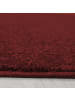 KADIMA DESIGN Teppich Kurzflor Uni Polypropylen Wohnzimmer in Rot