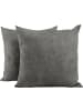 Erwin Müller Kissenhülle im 2er-Pack in grau