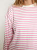 minus T-Shirt in Prism Pink Stripe