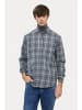 Finn Flare Langarmhemd Karo in grey