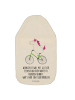 Mr. & Mrs. Panda Wärmflasche Einhorn Radfahrer mit Spruch in Weiß