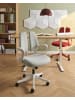 Beliani Bürostuhl ORIVO in Grau/Weiß - (W) 63 x (H) 94 x (L) 70 cm