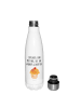 Mr. & Mrs. Panda Thermos Cupcake mit Spruch in Weiß