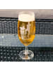 LUXENTU Biertulpe Pilsglas mit Gravur 65. Jubiläum 360 ml transparent in transparent