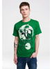 Logoshirt T-Shirt Green Arrow in grün