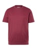 Men Plus Kurzarm T-Shirt in kupfer braun