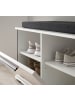 Furn.Design Garderoben-Set weiß Hochglanz 5-teilig 170 cm, Flurgarderobe mit Soft-Close