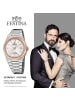 Festina Analog-Armbanduhr Festina Swiss Made silber groß (ca. 40mm)