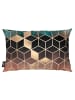 Juniqe Kissen "Ombre Dream Cubes" in Orange & Rosa