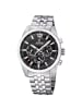 Festina Herren-Armbanduhr Chronograph Stahl/Schwarz