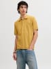 Jack & Jones Gestricktes Polo in Sahara Sun