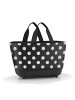 Reisenthel shopping shoppingbasket / Einkaufskorb (leo macchiato) in dots white