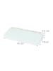 relaxdays Schreibtisch Organizer in Weiß - (B)40 x (H)5,5 x (T)18 cm
