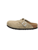 Birkenstock Clogs Boston Rivet Border in Taupe