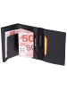 Secrid Geldbörse Bandwallet Matte in Black-Black