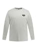 JP1880 Kurzarm T-Shirt in grau melange