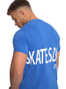 STHUGE Kurzarm T-Shirt in starkes blau
