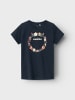 name it T-Shirt NKFNOSTER TOP in dark sapphire