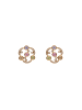 NAEMI Women Earrings in Gold Multicolor