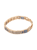 gaya Women Bracelet in Rose Gold Navy